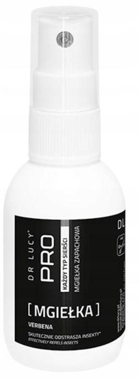 Priemonė nuo parazitų Dr. Lucy Pro Mist Verbana, 50 ml, balta sp. / juoda sp.