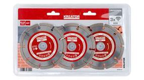 Deimantinis diskas Kreator KRT080101, 125 mm x 22.2 mm x 1.20 mm