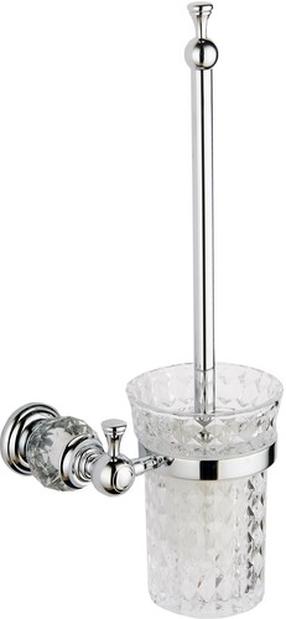 WC hari Mexen Estela, läbipaistev v./kroom v., 14 cm x 38 cm x 14.5 cm