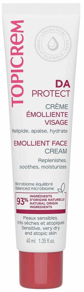 Näokreem Topicrem DA Protect Emollient, 40 ml