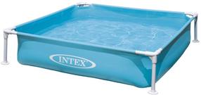Бассейн, каркасный/детский Intex, синий цв. 122 см x 122 см x 30 см