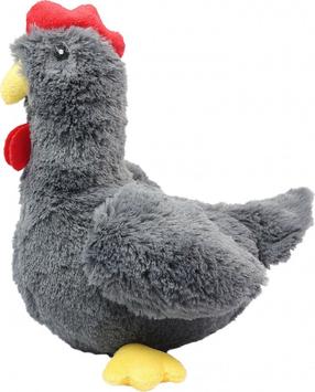 Žaislas šuniui, pliušinis Aqua Nova Chicken 4086, pilka sp.