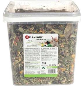 Näriliste maiuspala Flamingo Field Herb Mix, küülikutele/merisigadele/närilistele, 1 kg