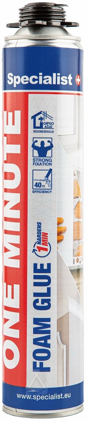 Montažinės putos Specialist+ One Minute, 750 ml