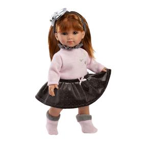 Lėlė su priedais Llorens Nicole 53551, 35 cm, juoda sp.
