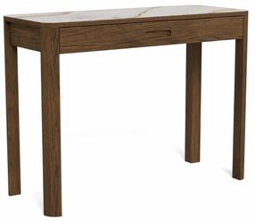 Konsolinis staliukas Southampton, rudas, 100 cm x 45 cm x 75 cm