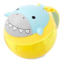 Dėžutė maistui Skip Hop Zoo Shark, plastikas, geltona sp.