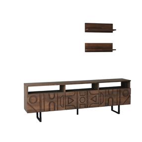 ТВ стол Kalune Design Aristo, коричневый цв., 30 см x 170 см x 40 см