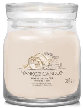 Свеча, ароматическая Yankee Candle Signature Warm Cashmere, 35 - 50 час, 368 г, коричневый цв.