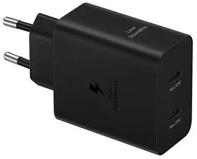 Telefono įkroviklis Samsung T5020XBEGEU, 2 x USB-C, 9.08 cm, juoda sp.