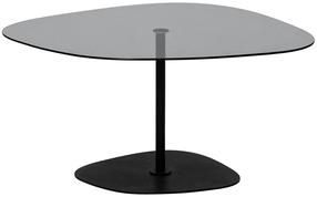 Kavos staliukas Kalune Design Soho, juoda sp./tamsiai pilka sp., 85 cm x 67 cm x 40 cm