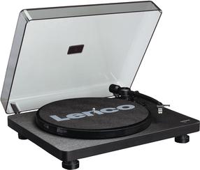  Prekė su pažeista pakuote. Patefonas Lenco L-30 Black, juoda sp.
