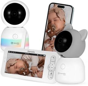 Мобильная няня Lionelo Babyline 9.2 AI, белый цв.