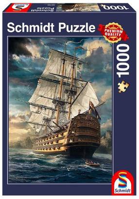 Dėlionė Schmidt Sails Set 103982, 69.3 cm x 49.3 cm, 1000 vnt., įvairių spalvų