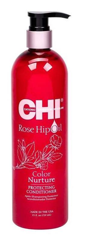Matu kondicionieris CHI Rose Hip Oil Color Nurture, 739 ml