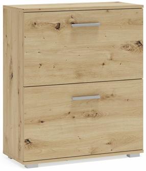 Batų spintelė Lima ST3, artisan oak sp., 70 cm x 32 cm x 82 cm