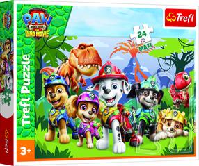 Dėlionė Trefl Paw Patrol 14382, 40 cm x 60 cm, 24 vnt., įvairių spalvų