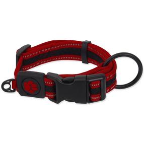 Kaelarihm koertele Placek Active Fluffy, must v./punane v., 440 - 700 mm x 38 mm, XL