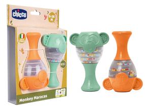 Muzikos instrumentų rinkinys, marakos Chicco Monkey