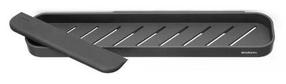 Dušas plaukts Brabantia MindSet, 42.1 cm x 7.3 cm x 9 cm, tumši pelēka krās.