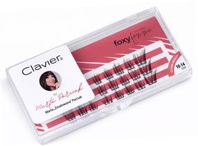 Накладные ресницы Clavier Foxy Femme, черный цв.