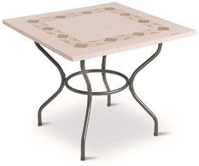 Садовый стол Patio Roma, коричневый цв., 80 см x 80 см x 72 см