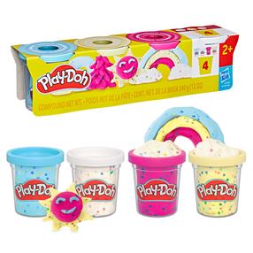 Набор пластилина Hasbro Play-Doh Confetti Fun, многоцветный, 340 г