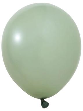 Balonu komplekti ovāls Gemar Pastel, gaiši zaļš krās., 100 gab.