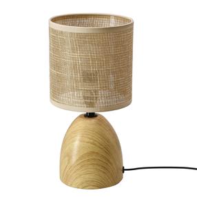 Galda stāvlampas Candellux Lighting Deli 41-44914, E14, 40W, bēša krās./brūna krās.
