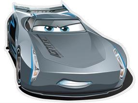 Sieninis lipdukas Disney Cars Jackson Storm, pilka sp.