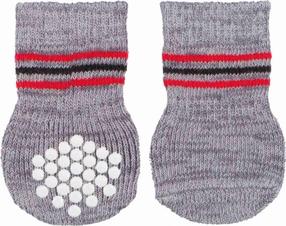 Kojinės šunims Trixie 3128, šviesiai pilka sp., L-XL