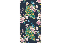Tapetai Artgeist Magnolias And Peacocks, 1000 cm x 50 cm
