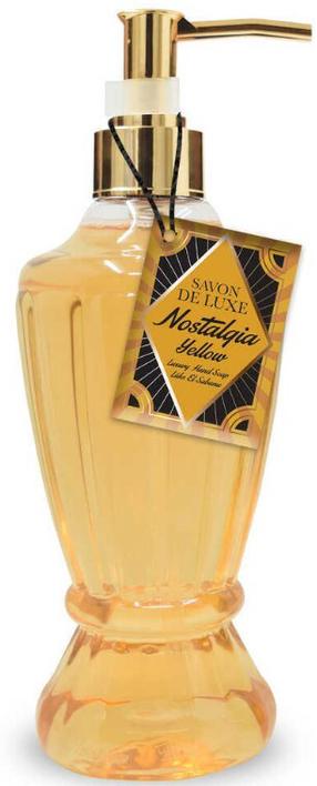 Skystas muilas Savon De Luxe Nostalgia Series Yellow, persikas/kokosas/apelsinų žiedai, 500 ml