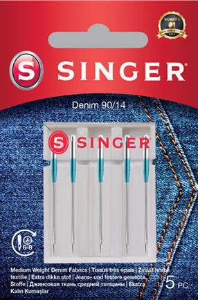 Adata Singer Denim 90/14, 5 gab.