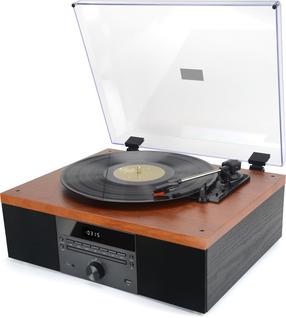 Plaadimängija AKAI ATT-14BT, pruun v., 10 W