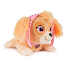 Плюшевая игрушка собака Gund Paw Patrol Skye, коричневый цв./розовый цв., 20 см