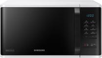 Mikrobangų krosnelė Samsung MS23K3513AW/BA, su apšvietimu, balta sp./juoda sp., 800 W Prekė su pažeista pakuote.