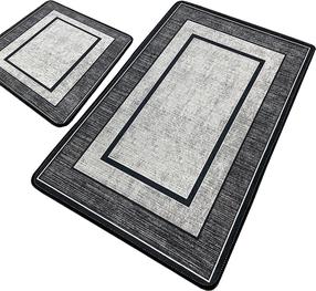 Vonios kilimėlių rinkinys Foutastic Patra 359CHL5260, įvairių spalvų, 100 cm x 60 cm
