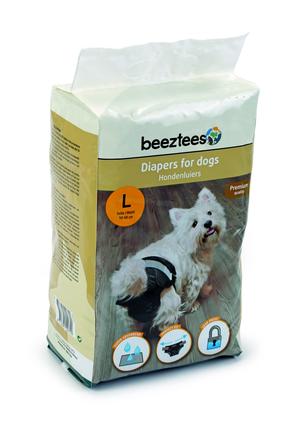  Apsauginės kelnaitės šunims Beeztees 50-68cm, L, 10 vnt.