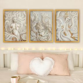 Sienas dekors Wallity 3SC117, 35 cm x 45 cm