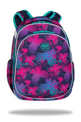 Skolas mugursoma CoolPack Coolpack_3 Pink Flower, rozā krās./violeta krās./daudzkrāsaina, 40 cm x 29 cm x 16 cm