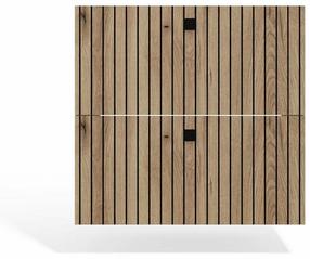 Vonios spintelė po praustuvu Tigo 2S, ąžuolo sp., 45.5 cm x 60 cm x 57 cm
