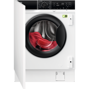 Встраиваемая стиральная машина AEG 8000 серия L8FBE48SCI, 8 кг, белый цв.