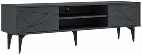 TV-kapp Kalune Design Brendon, antratsiit v., 39.6 cm x 160 cm x 48.2 cm