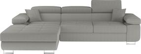 Kampinė sofa Armando Jarell 03, pilka sp., kairinė, 203 x 289 cm x 85 cm