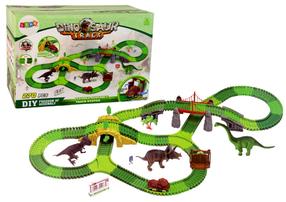 Autorada Lean Toys Dinosaur Track 14759, mitmevärviline
