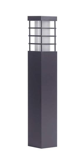 Pastatomas lauko šviestuvas Su-Ma Rado II 2, 18W, E27, IP54, tamsiai pilka sp., 8 cm x 50 cm