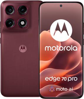 Mobilais telefons Motorola Edge 70 Pro PBC20017RO, 256 GB, sarkana krās.