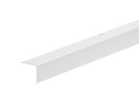 Laiptų kampas Cezar W-AL-20R-C0-200, sidabro sp., 200 cm x 2 cm