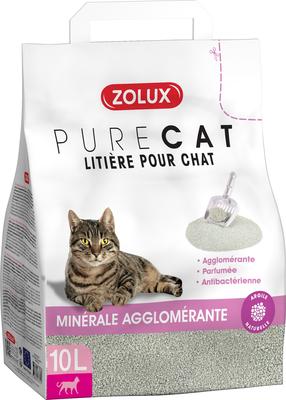 Kaķu smiltis Zolux PureCat 476317, organiskās (cementējošās)